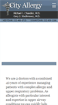 Mobile Screenshot of cityallergy.com